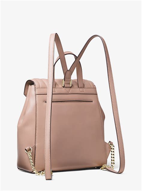 michael michael kors whitney quilted leather backpack|michael kors bum bag.